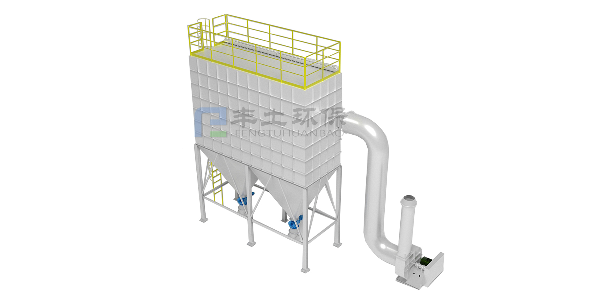 紡織印染車(chē)間粉塵處理設(shè)備之布袋除塵器